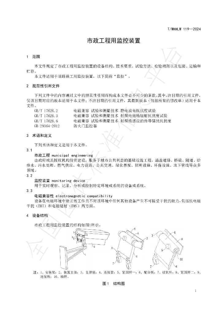 T/WHHLW 119-2024 标准预览