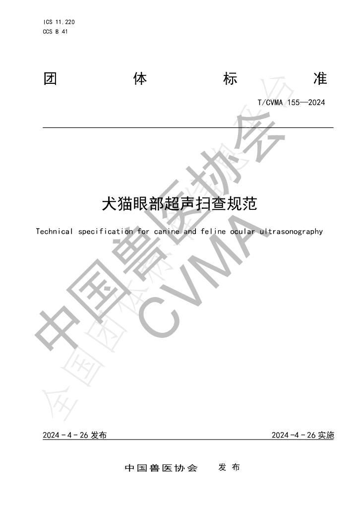 T/CVMA 155-2024 标准预览