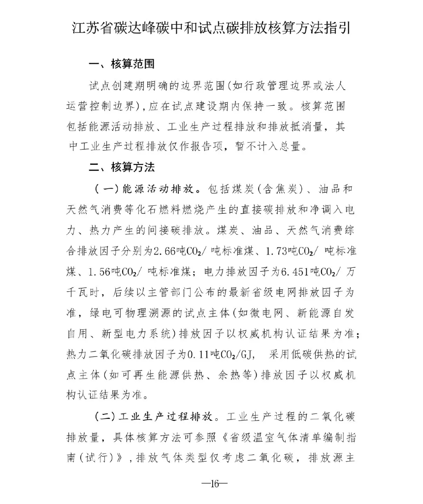 江苏省碳达峰碳中和试点建设方案_第9页