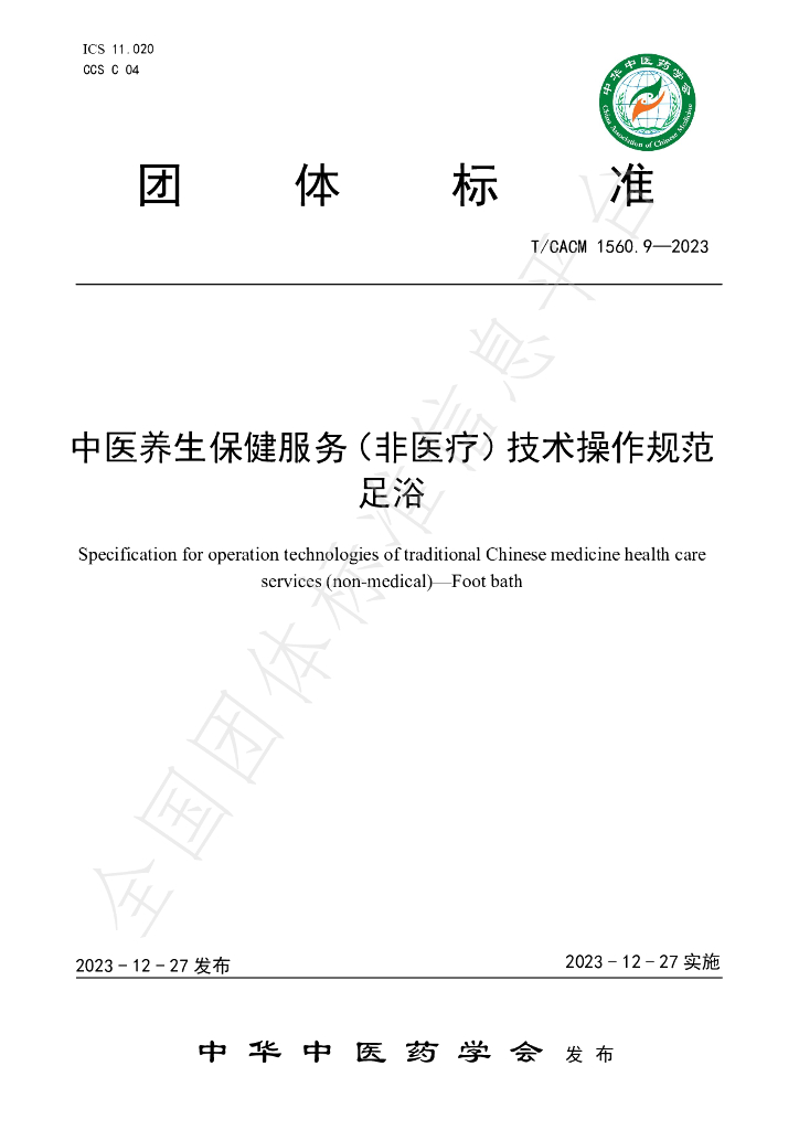 T/CACM 1560.9-2023 标准预览