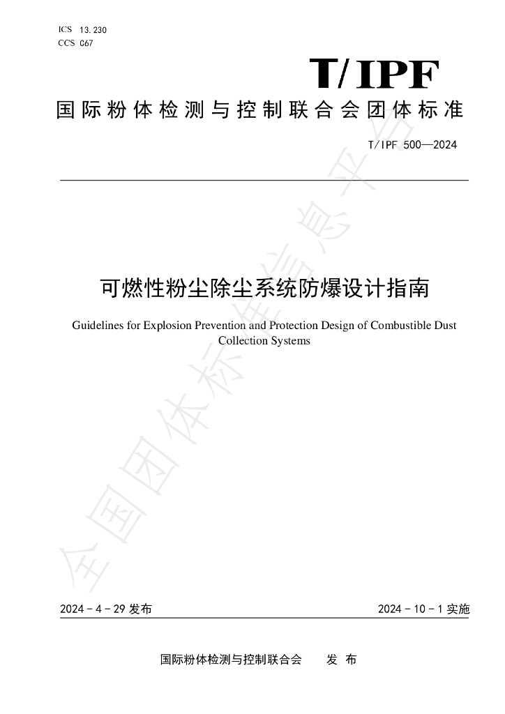 T/IFP 500-2024 标准预览