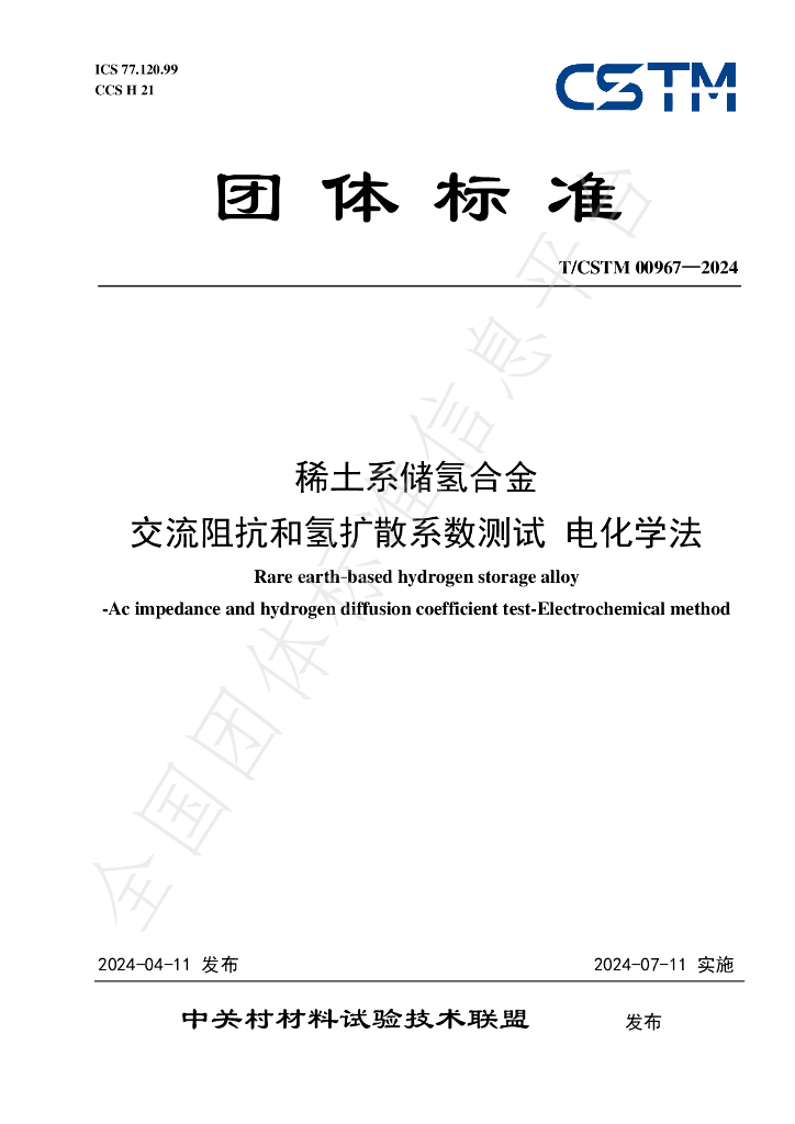 T/CSTM 00967-2024 标准预览