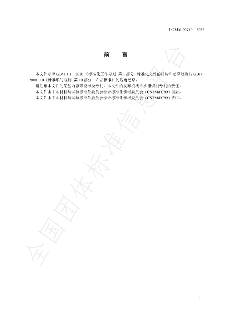 T/CSTM 00970-2024 标准预览