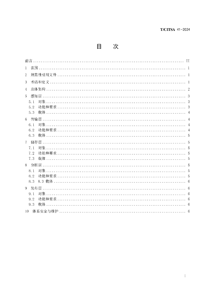T/CITSA 41-2024 标准预览