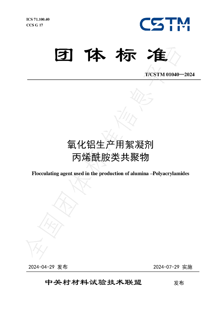 T/CSTM 01040-2024 标准预览