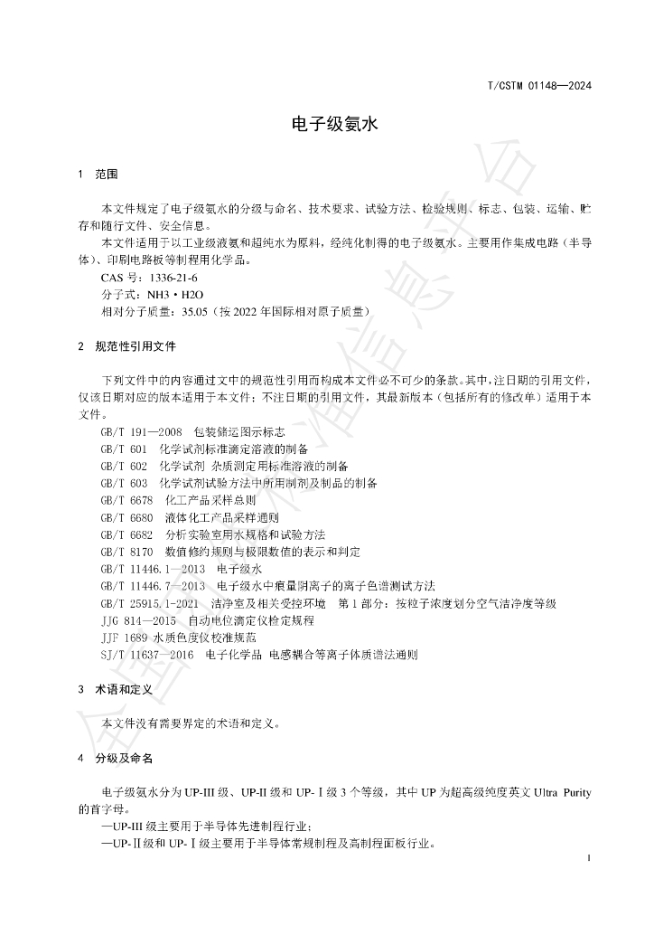 T/CSTM 01148-2024 标准预览