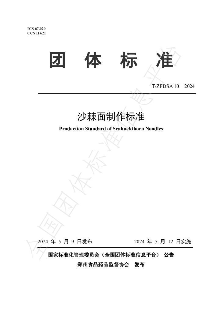 T/ZFDSA 10-2024 标准预览