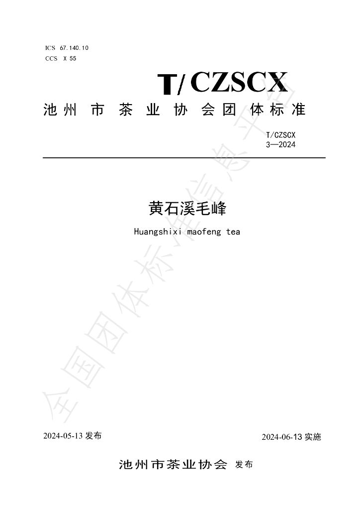 T/CZSCX 3-2024 标准预览