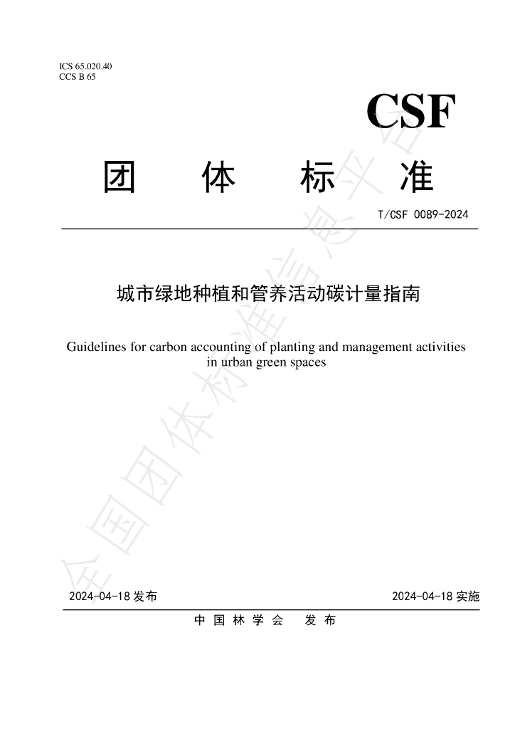 T/CSF 0089-2024 标准预览