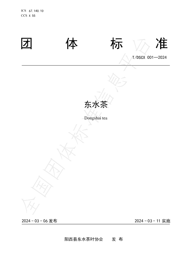 T/DSCX 001-2024 标准预览