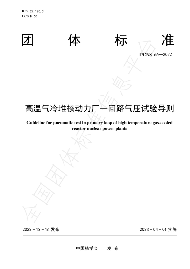 T/CNS 66-2022 标准预览