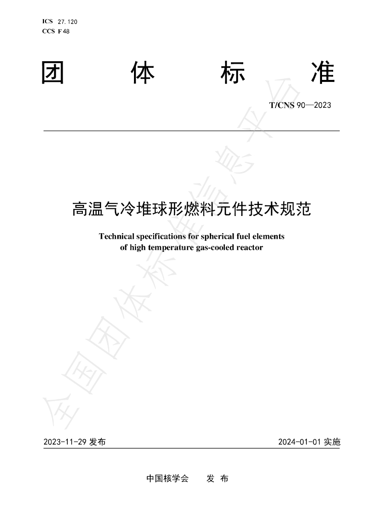 T/CNS 90-2023 标准预览