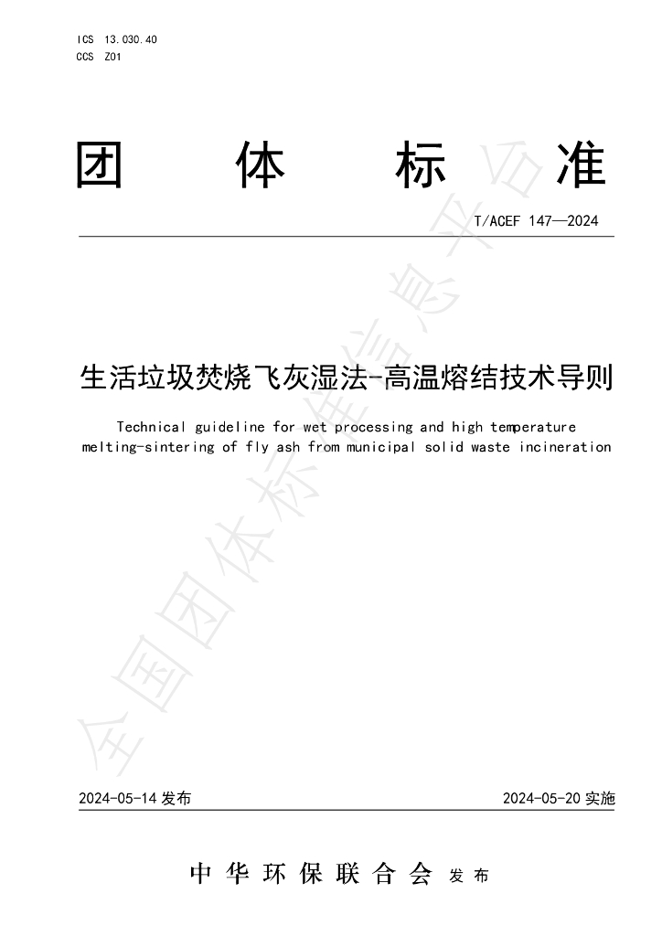 T/ACEF 147-2024 标准预览