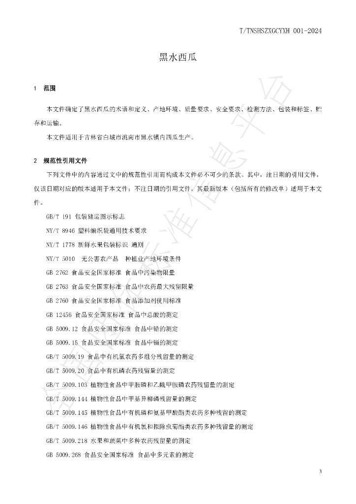 T/TNSHSZXGCYXH 001-2024 标准预览