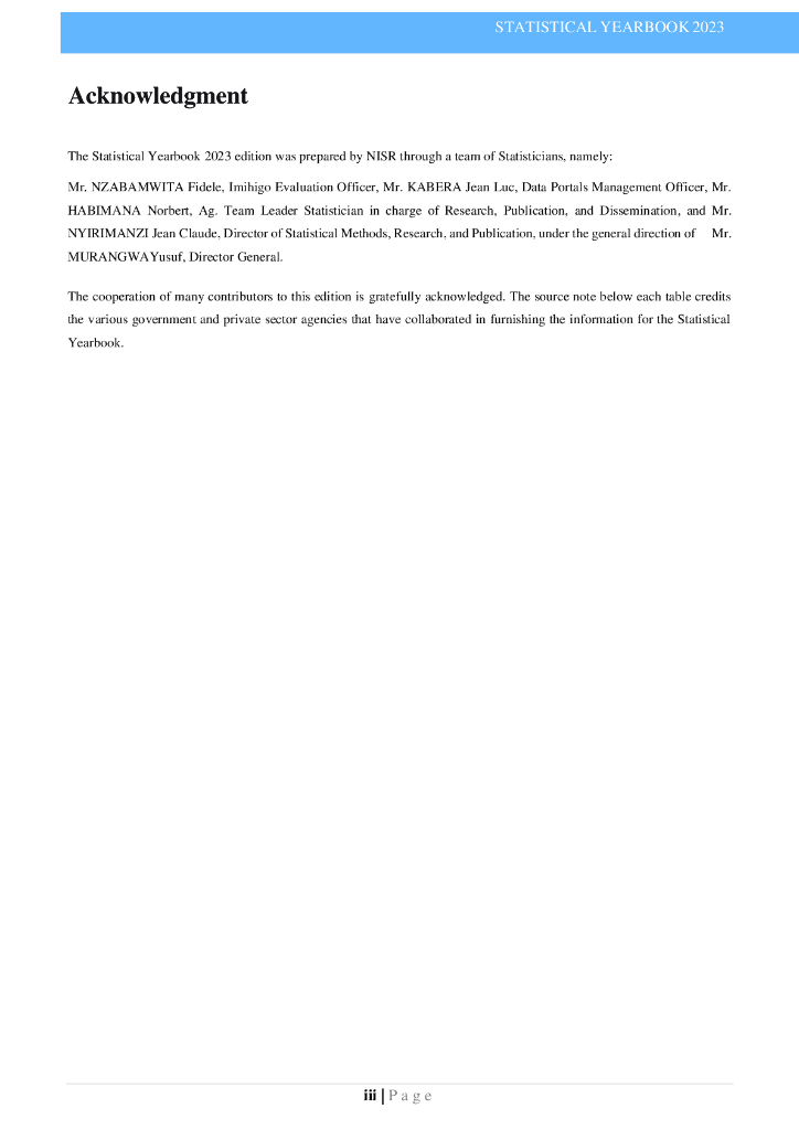 卢旺达统计年鉴2023（英文版）_第6页