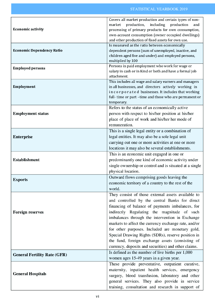 卢旺达统计年鉴2019（英文版）_第9页