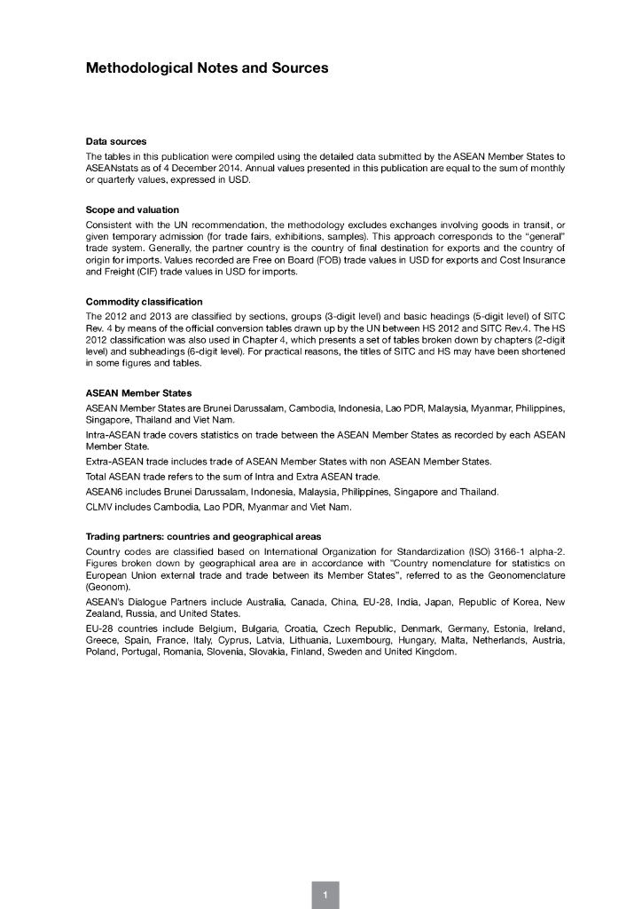 东盟共同体统计体系（ACSS）：2014年东盟国际商品贸易统计年鉴报告（英文版）_第6页