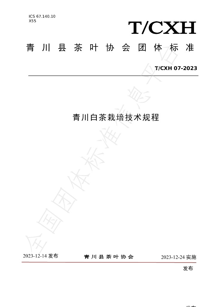 T/CHX 07-2023 标准预览