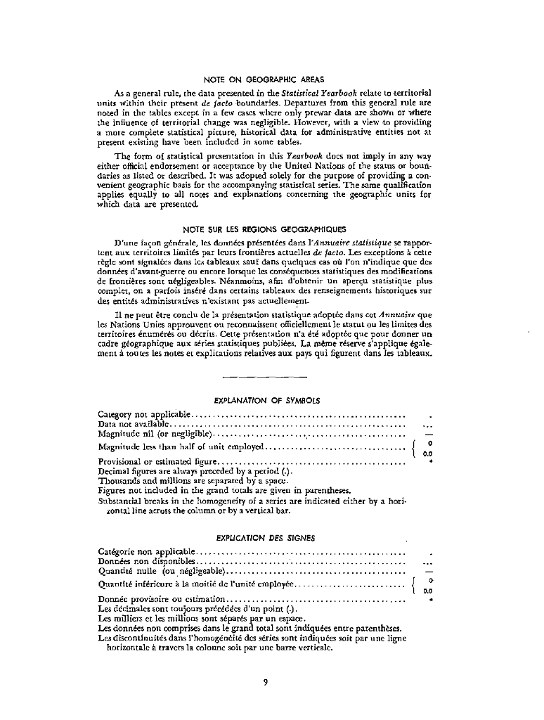 联合国统计年鉴1951（第3期）（英文版）_第9页