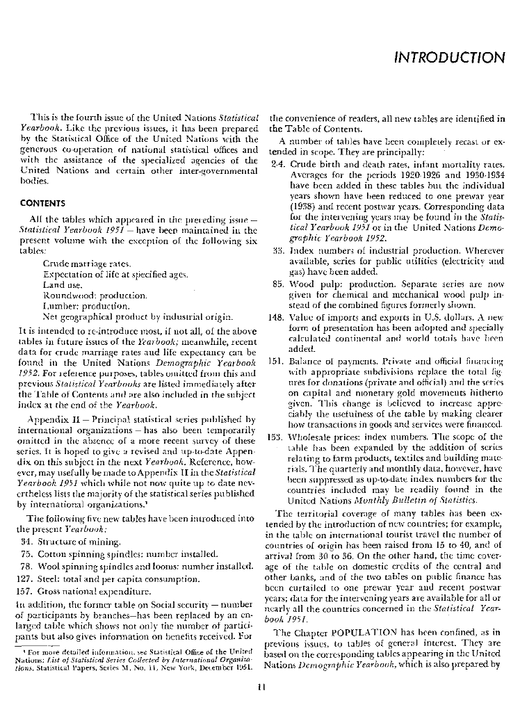 联合国统计年鉴1952（第4期）（英文版）_第10页