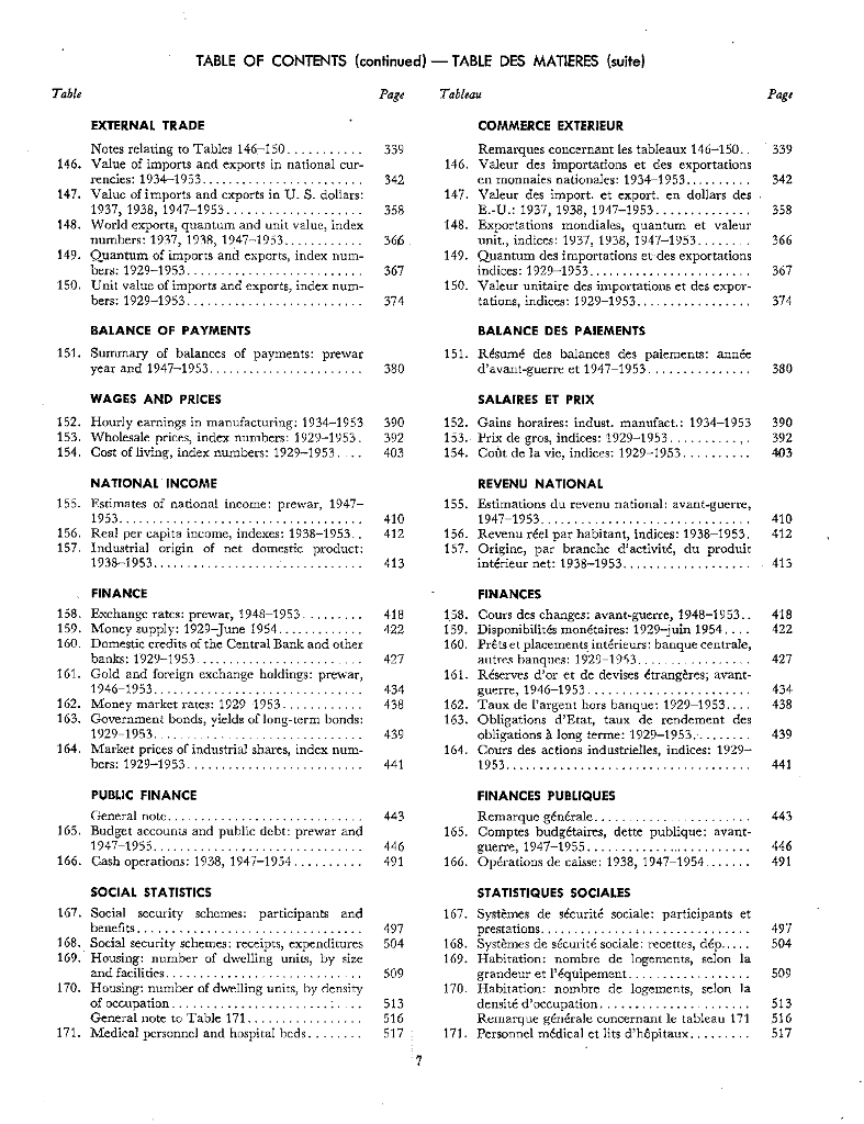 联合国统计年鉴1954（第6期）（英文版）_第8页