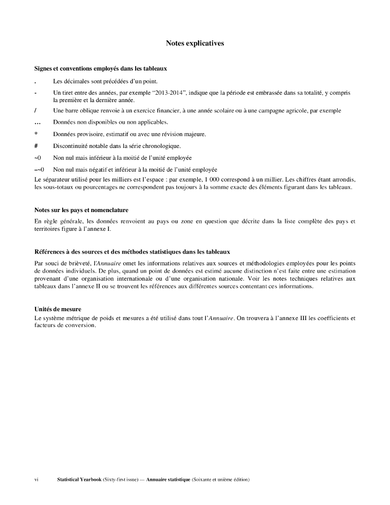 联合国统计年鉴2018（第61期）（英文版）_第6页