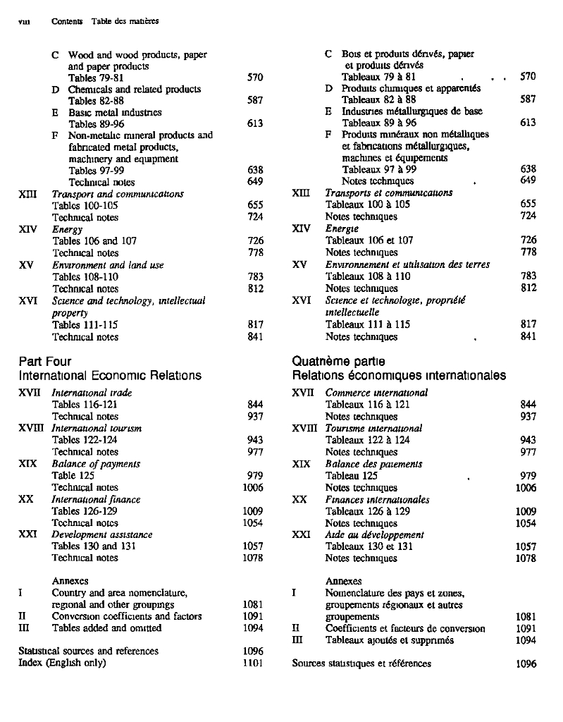 联合国统计年鉴1990-91（第38期）（英文版）_第8页