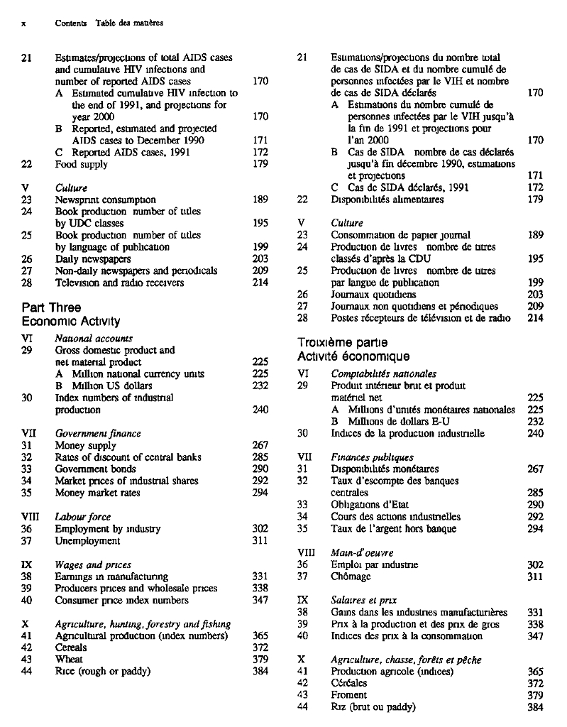 联合国统计年鉴1990-91（第38期）（英文版）_第10页