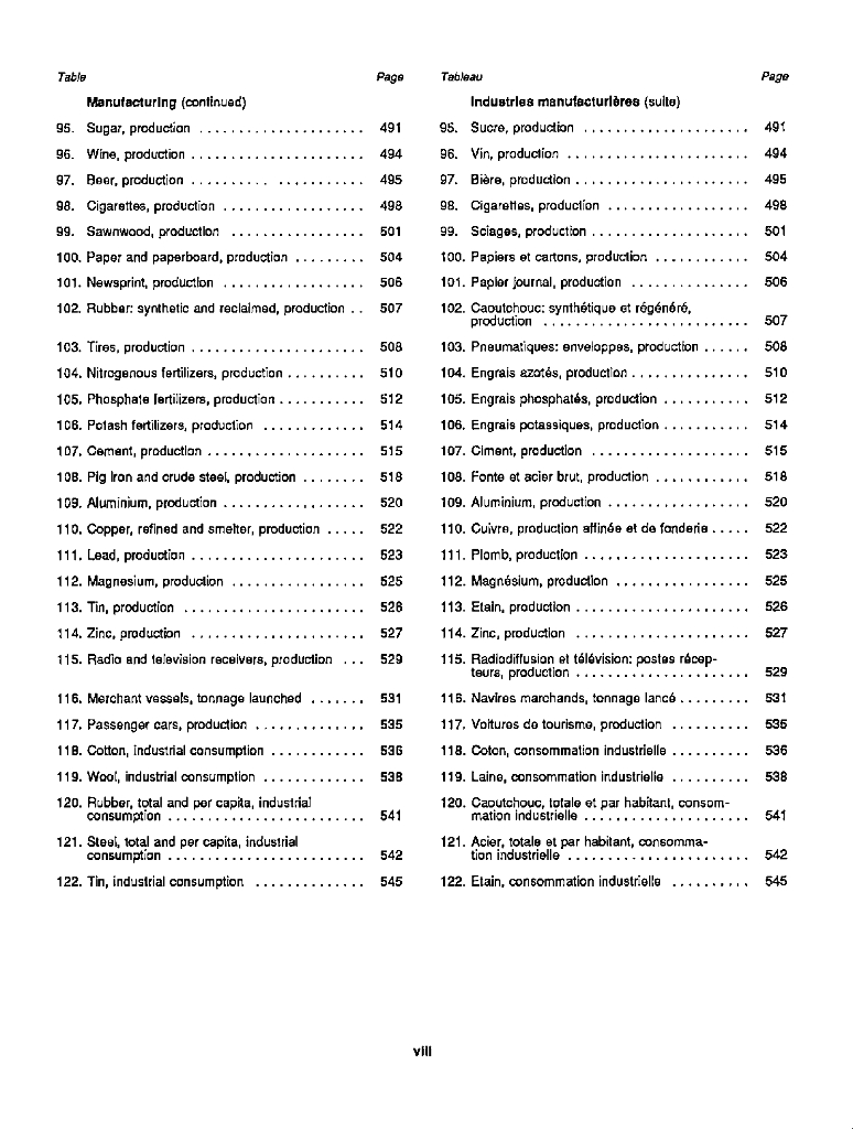 联合国统计年鉴1987（第36期）（英文版）_第9页