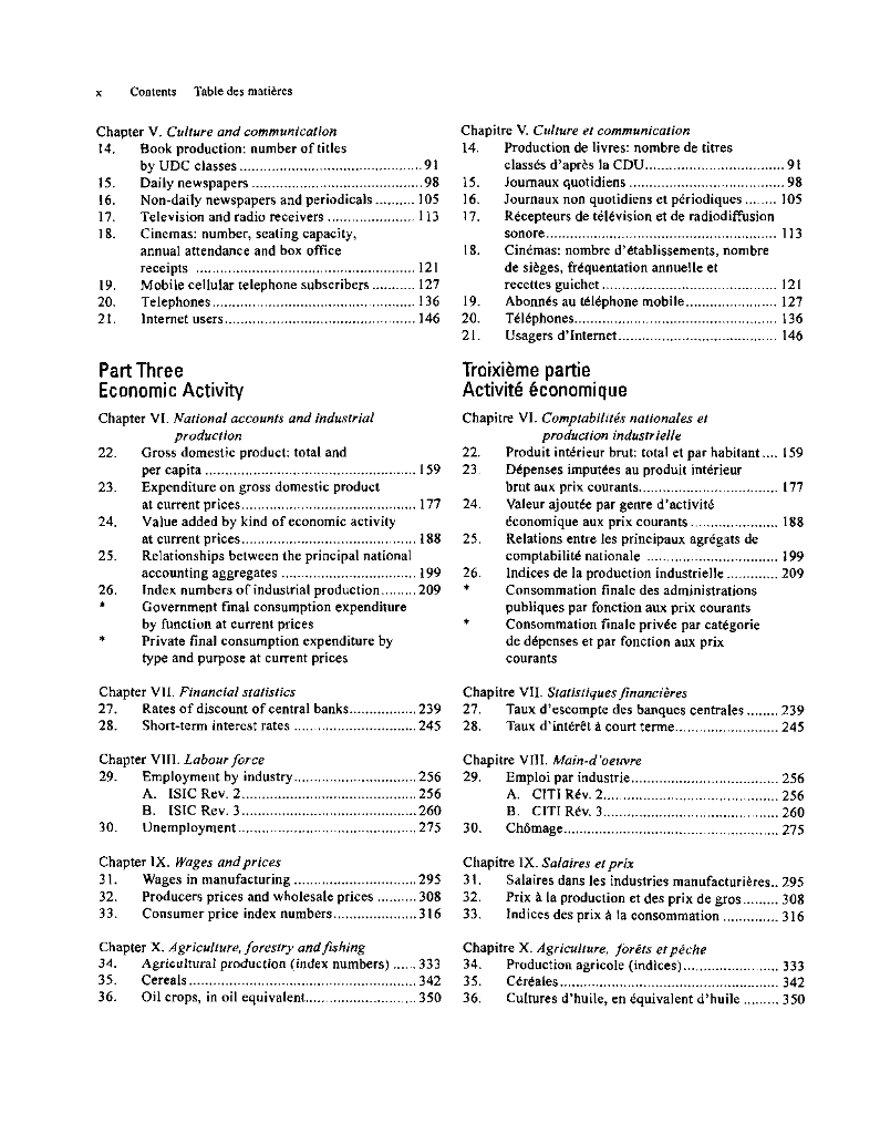 联合国统计年鉴1999（第46期）（英文版）_第10页