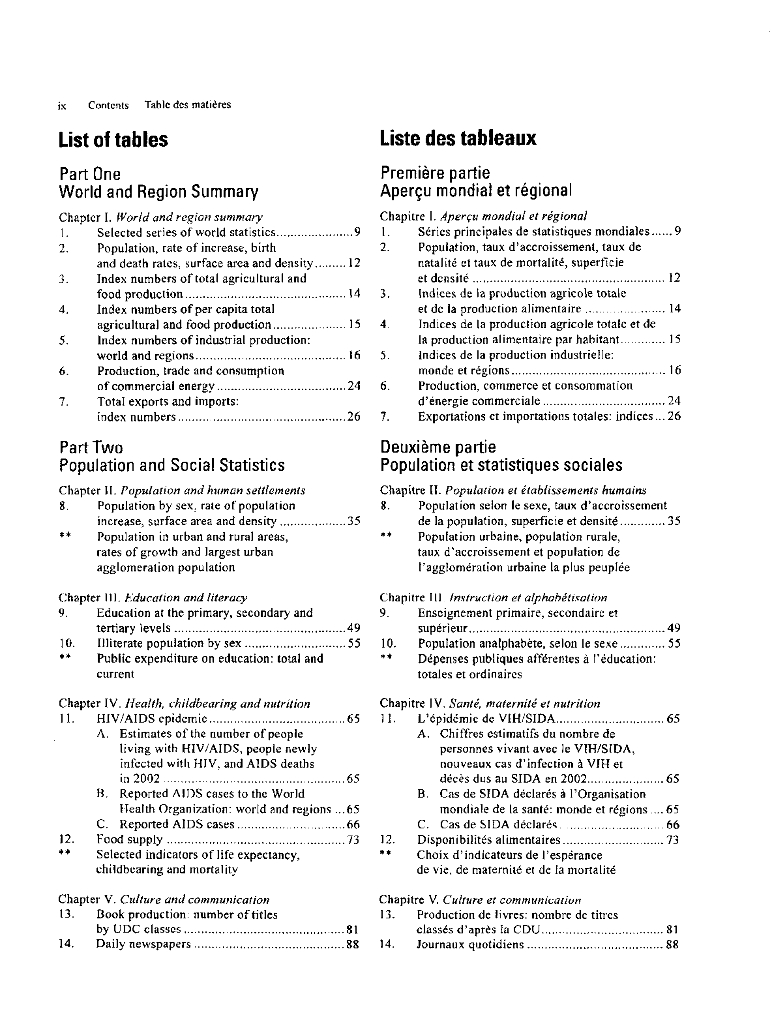 联合国统计年鉴2000（第47期）（英文版）_第10页