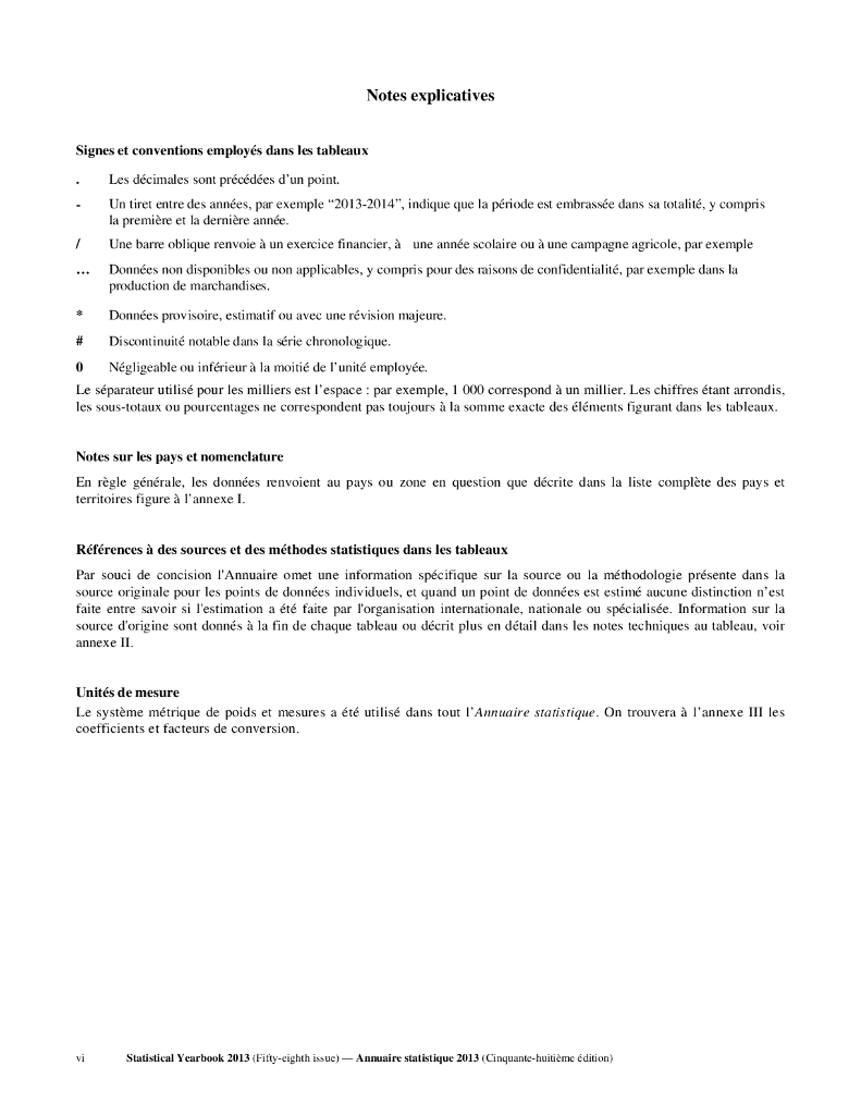 联合国统计年鉴2013（第58期）（英文版）_第6页