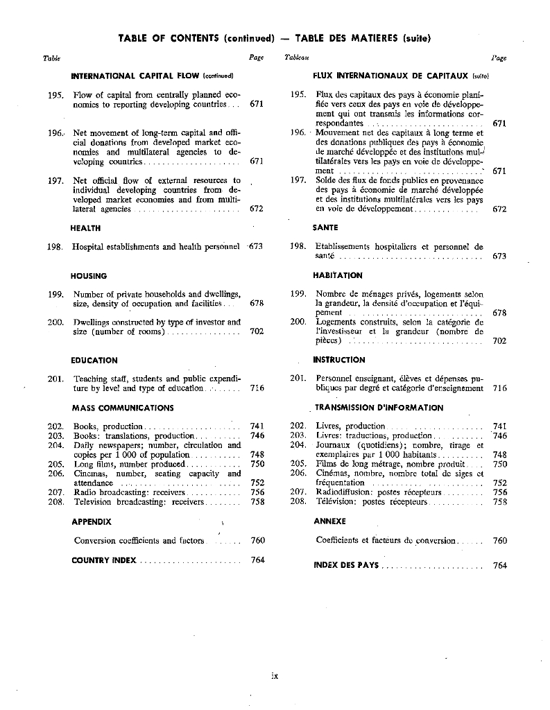 联合国统计年鉴1969（第21期）（英文版）_第10页