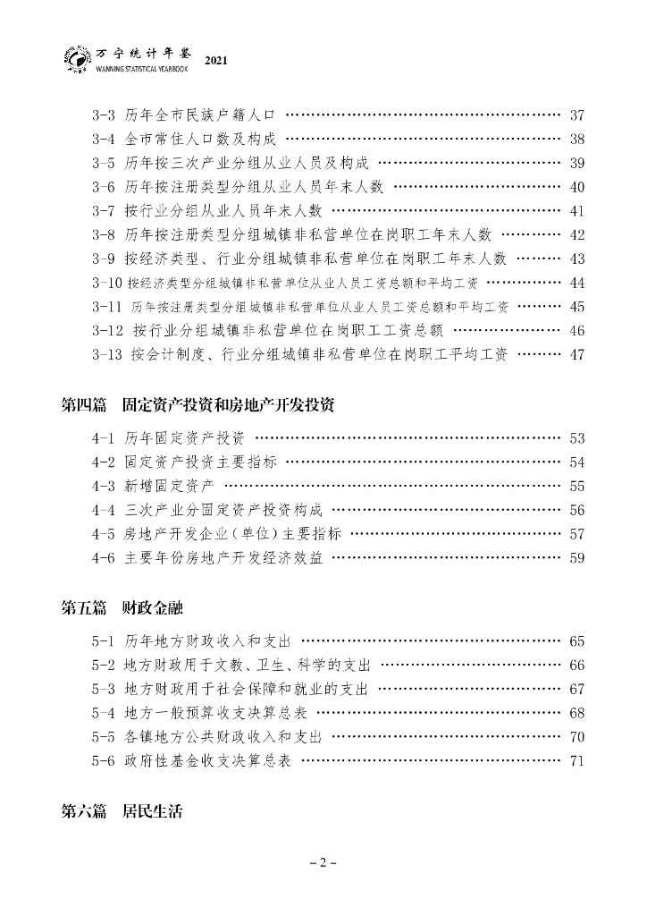 万宁市统计局：万宁统计年鉴2021_第7页