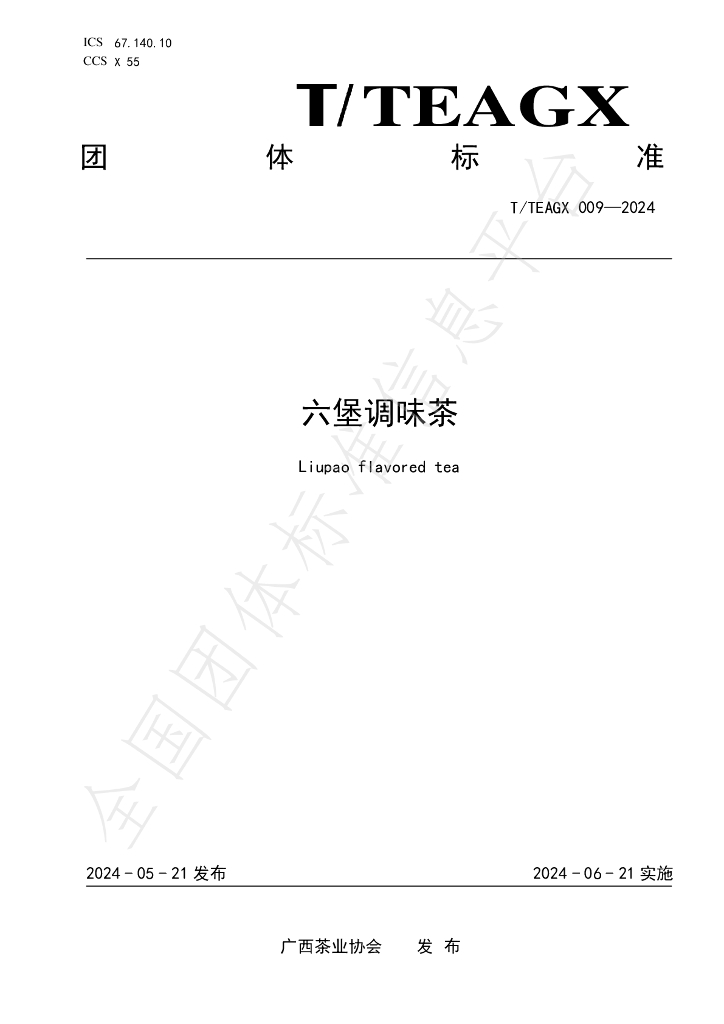 T/TEAGX 009-2024 标准预览