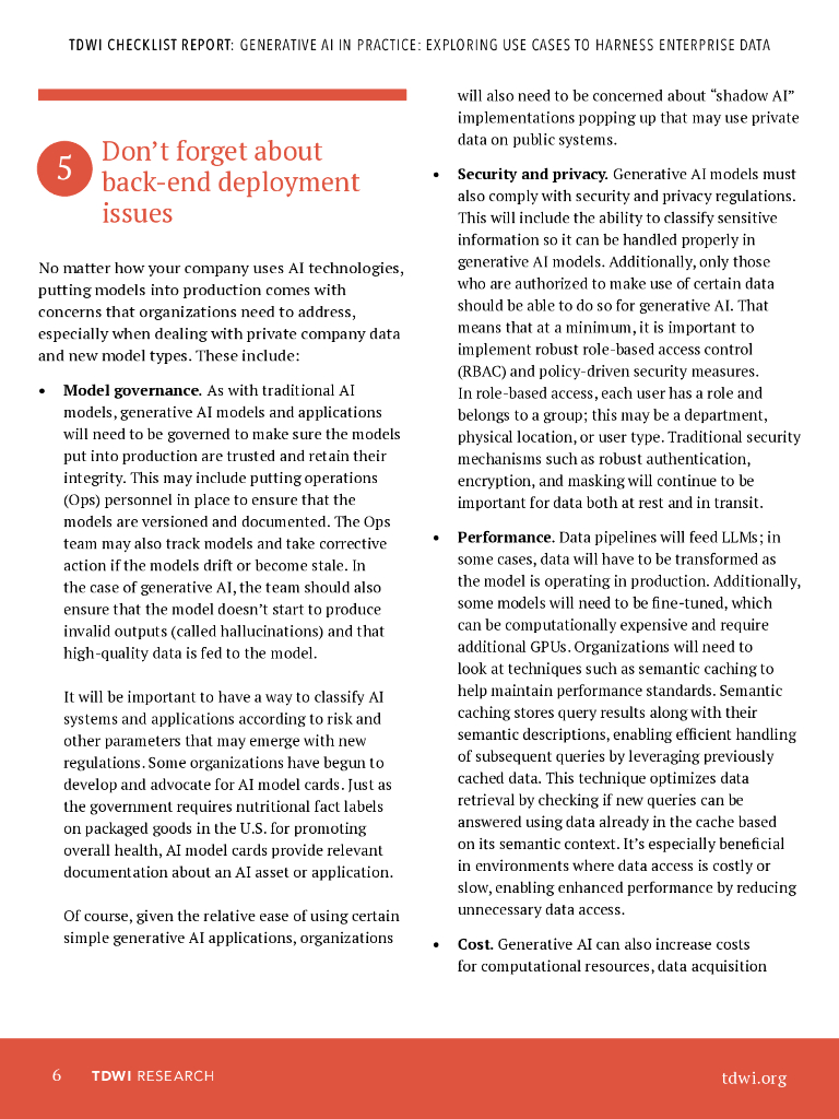 Snowflake：2024实践中的生成式人工智能：探索利用企业数据的用例报告（英文版）_第7页