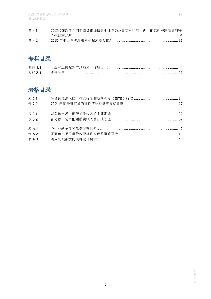国际能源署IEA：2024加强中国碳市场助力实现碳中和报告：引入配额拍卖_第6页