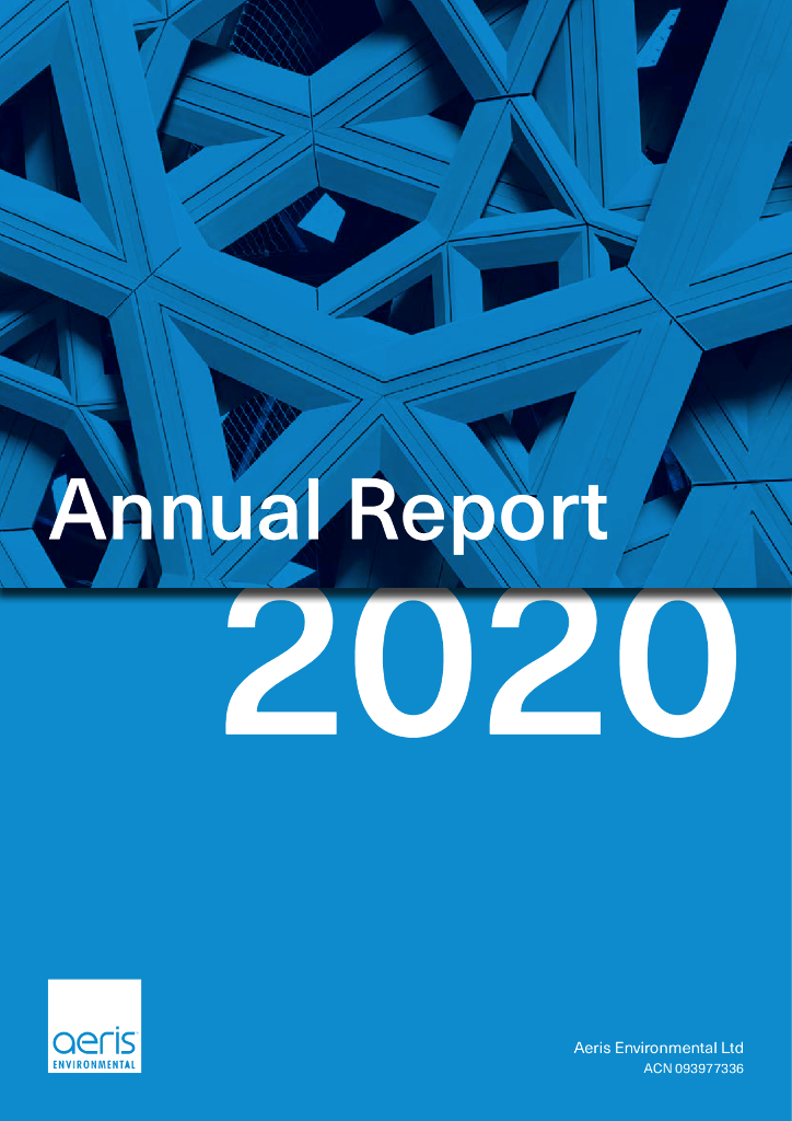 Aeris Environmental（AEI）2020财年年度报告（英文版）