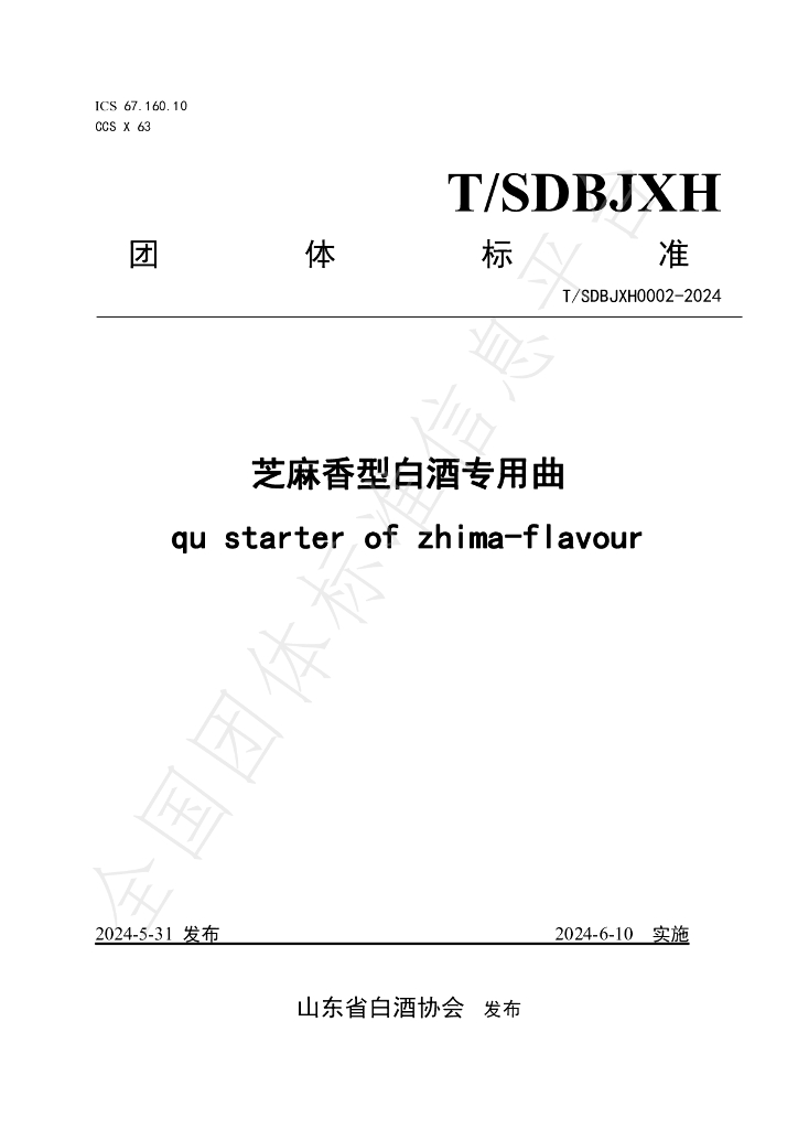 T/SDBJXH 0002-2024 标准预览