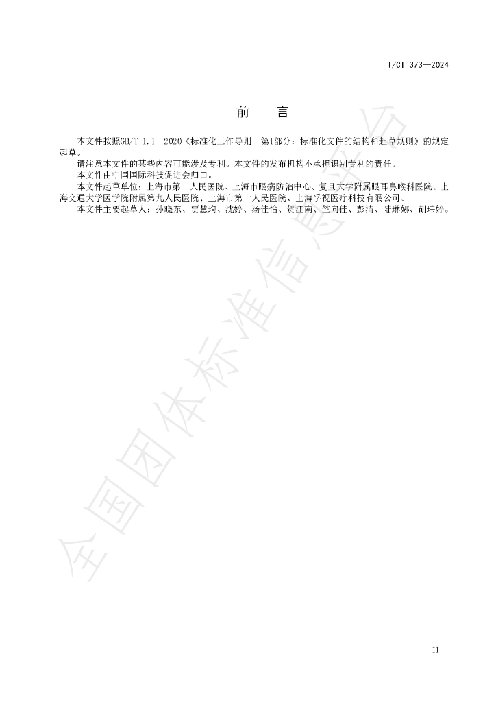 T/CI 373-2024 标准预览
