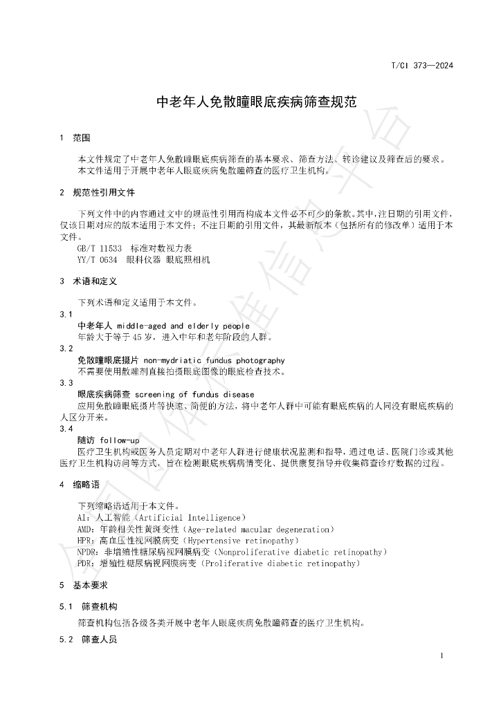 T/CI 373-2024 标准预览