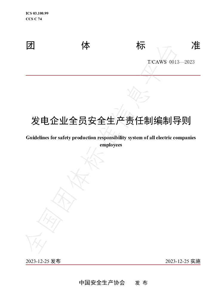 T/CAWS 0013-2023 标准预览