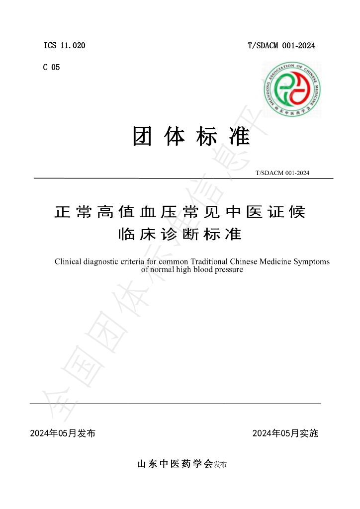 T/SDACM 001-2024 标准预览