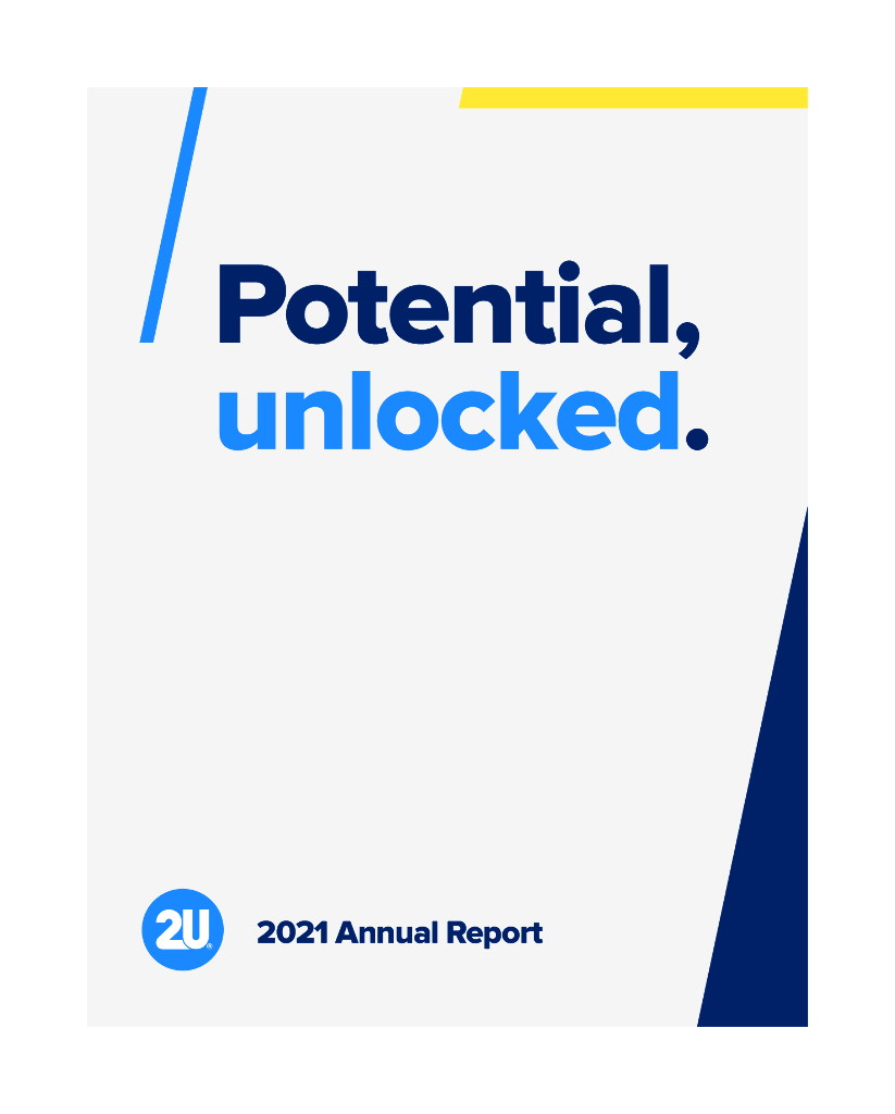 2U Inc.（TWOU）2021财年年度报告（英文版）