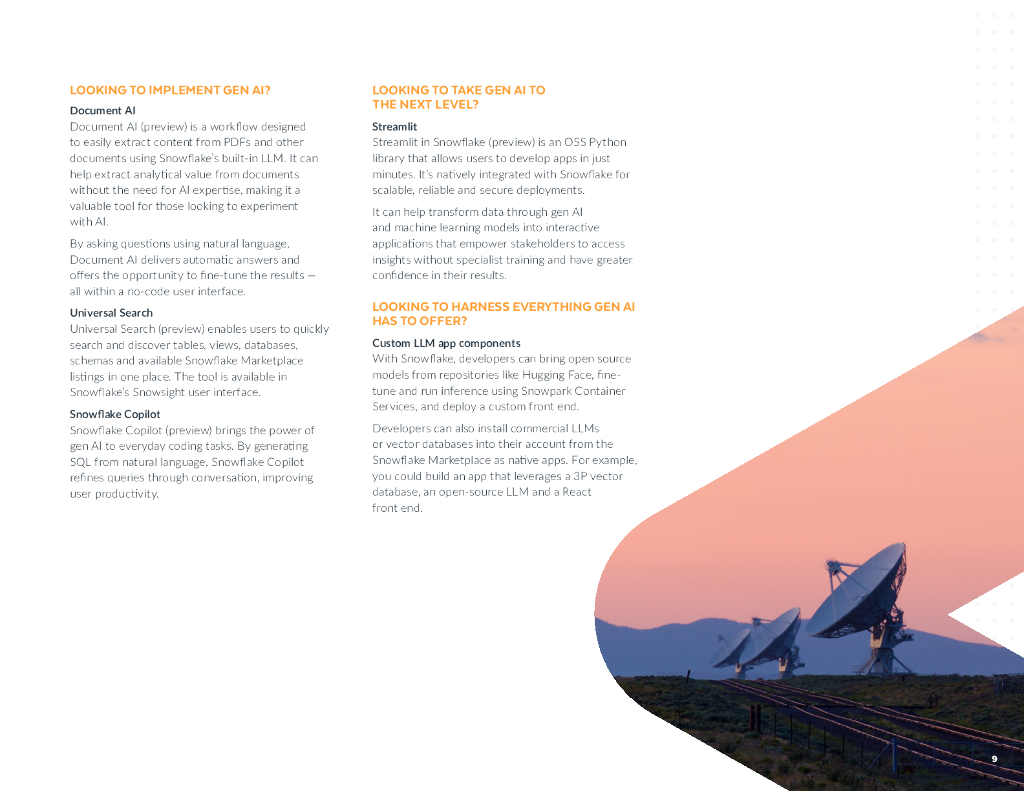 Snowflake：2024电信的未来：人工智能如何改变游戏规则报告（英文版）_第9页