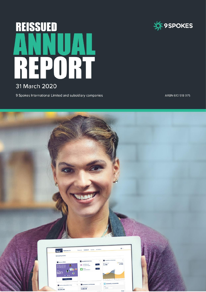 9Spokes（9SP）2020财年年度报告（英文版）