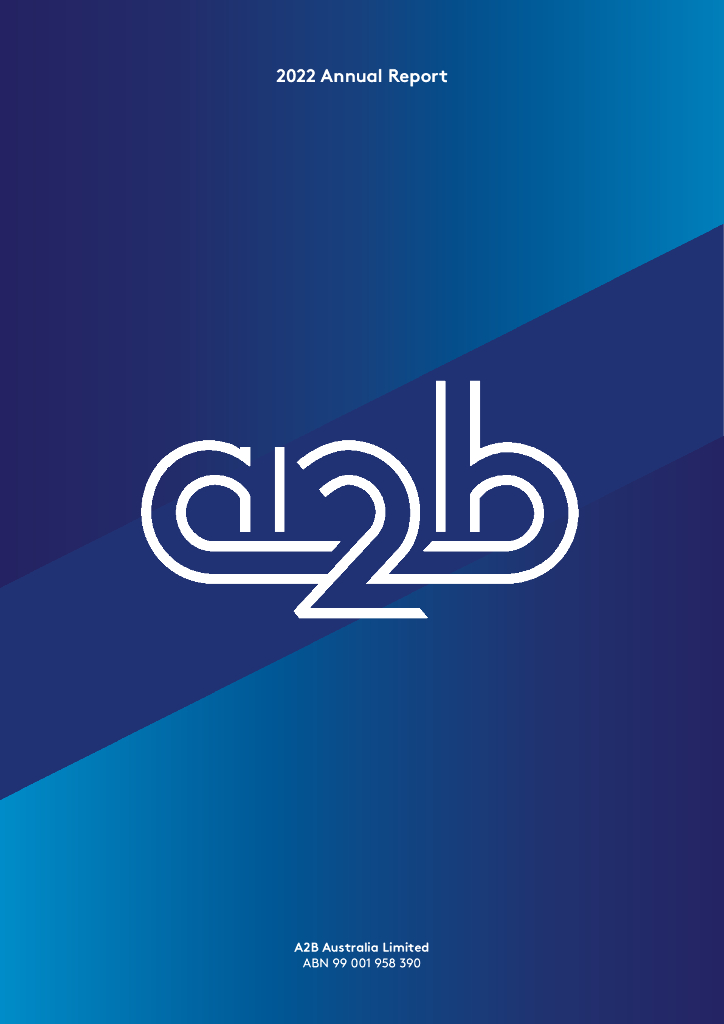 A2B Australia（A2B）2022财年年度报告（英文版）