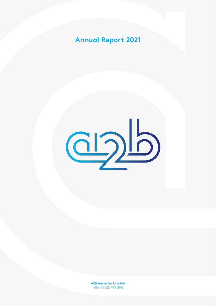 A2B Australia（A2B）2021财年年度报告（英文版）