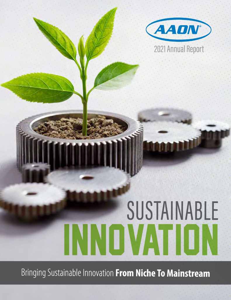 AAON Inc.（AAON）2021财年年度报告（英文版）