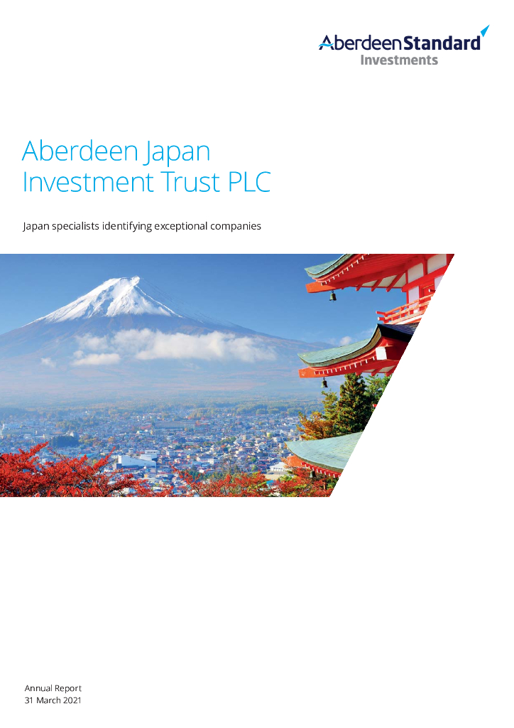 Aberdeen Japan Investment Trust plc（AJIT）2021财年年度报告（英文版）